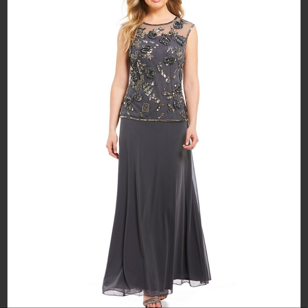 3D bodice gown Pissarro Nights NWOT final price!